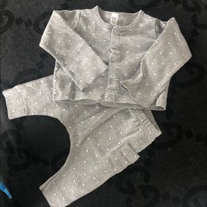 Petit Bateau matching top and pants